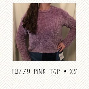 NWT Arizona pink sweater size XS medium small cute